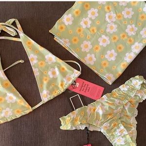 Brand New Blackbough Swimsuit Set- buttercup baby